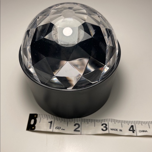 Flashing Dome Light Disco Geometric Retro Fun Multicolor Night Party Decoration - Picture 9 of 11